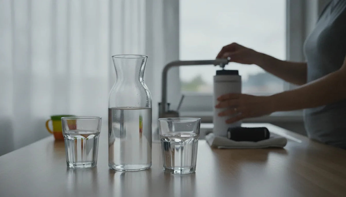 Vilket filter tar bort bakterier ur brunnsvattnet?