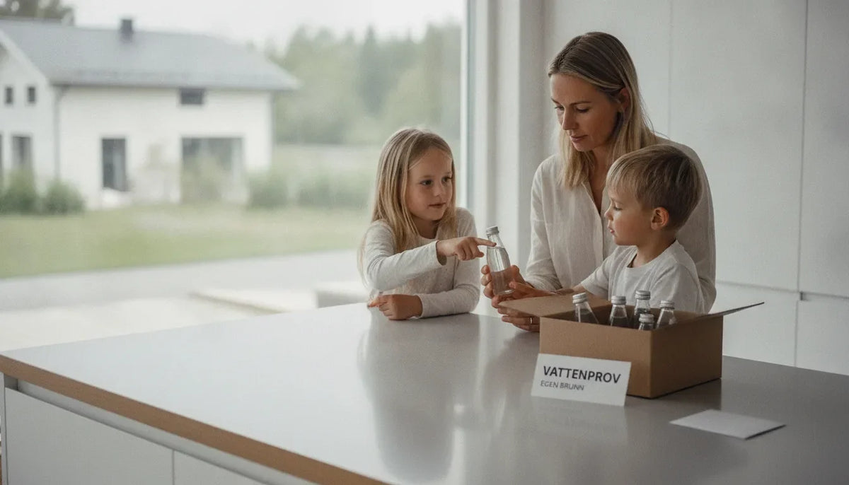 Hur ofta ska du ta vattenprov från egen brunn?