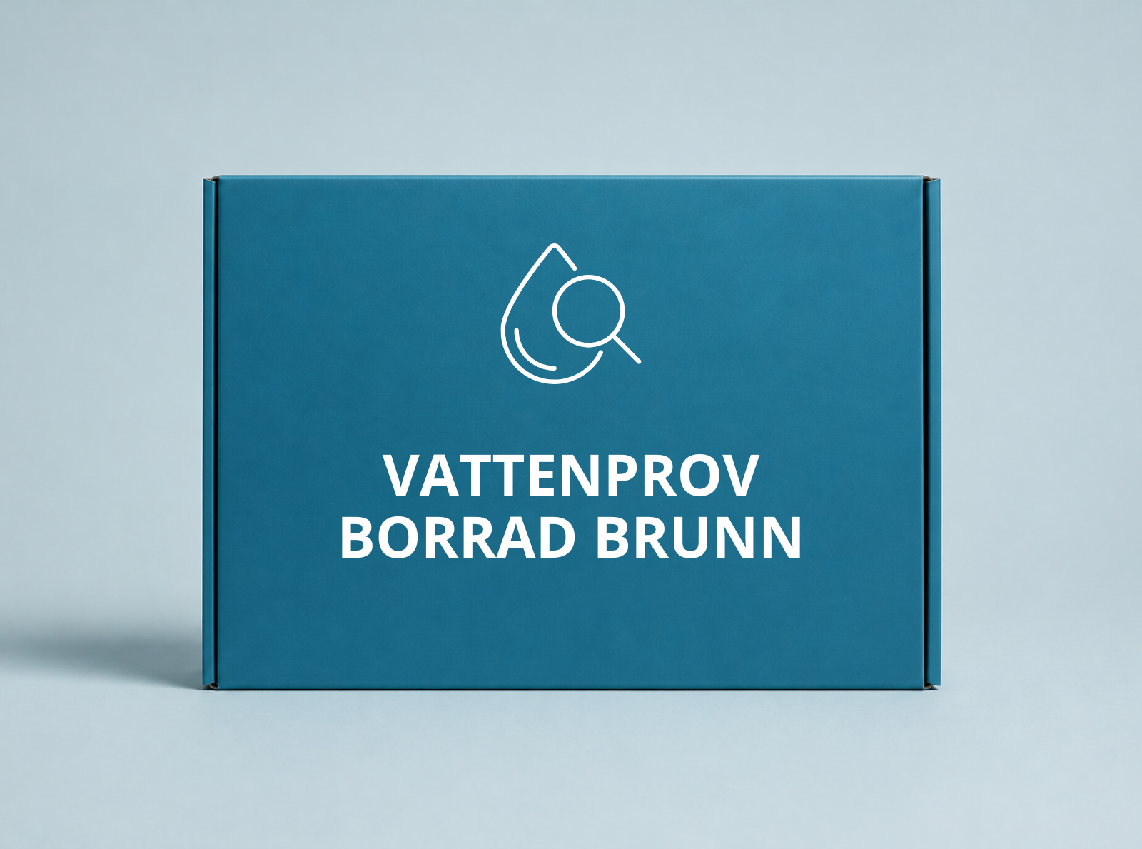 Vattenprov borrad brunn