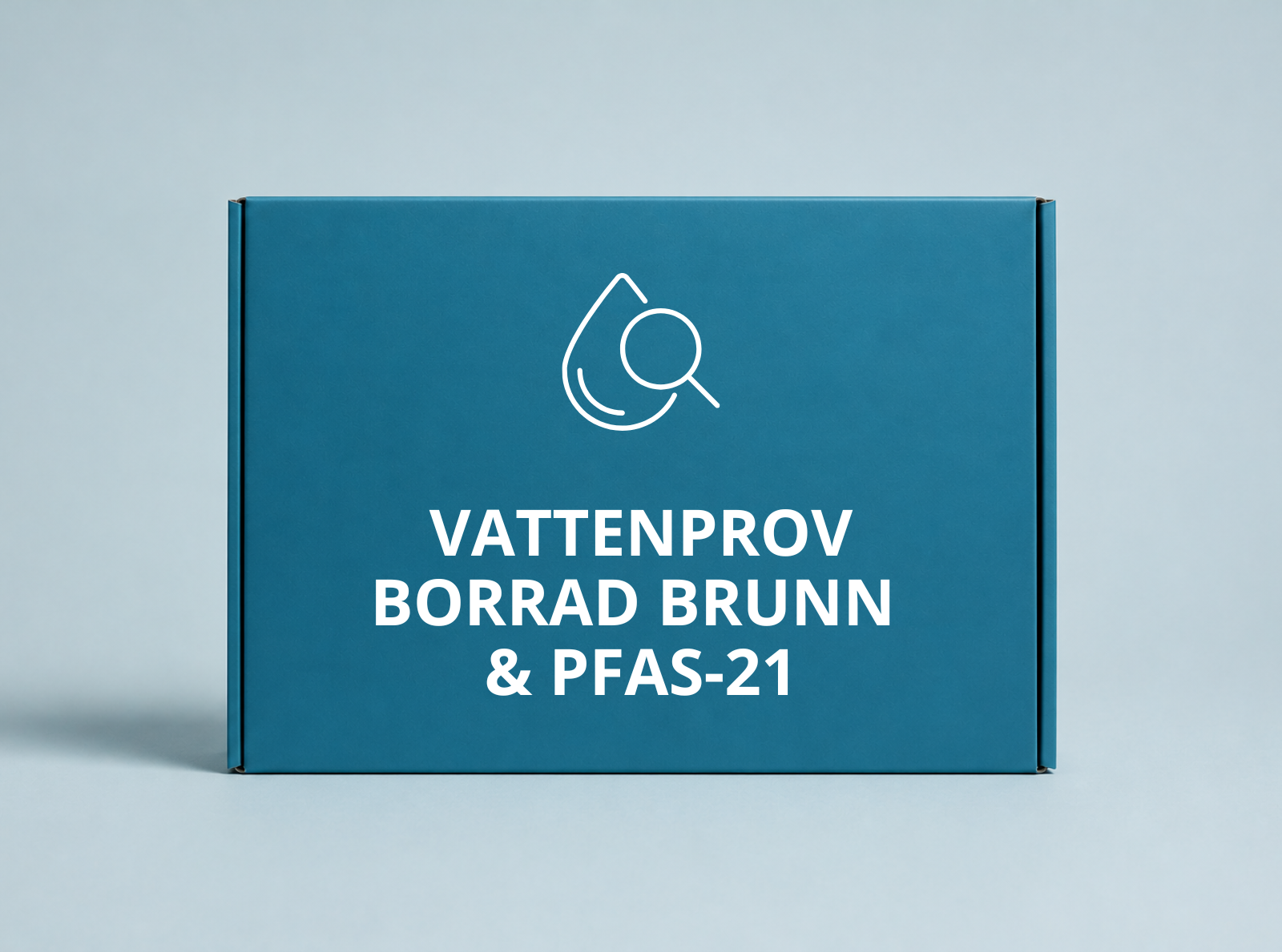 Vattenprov Borrad brunn + PFAS-21