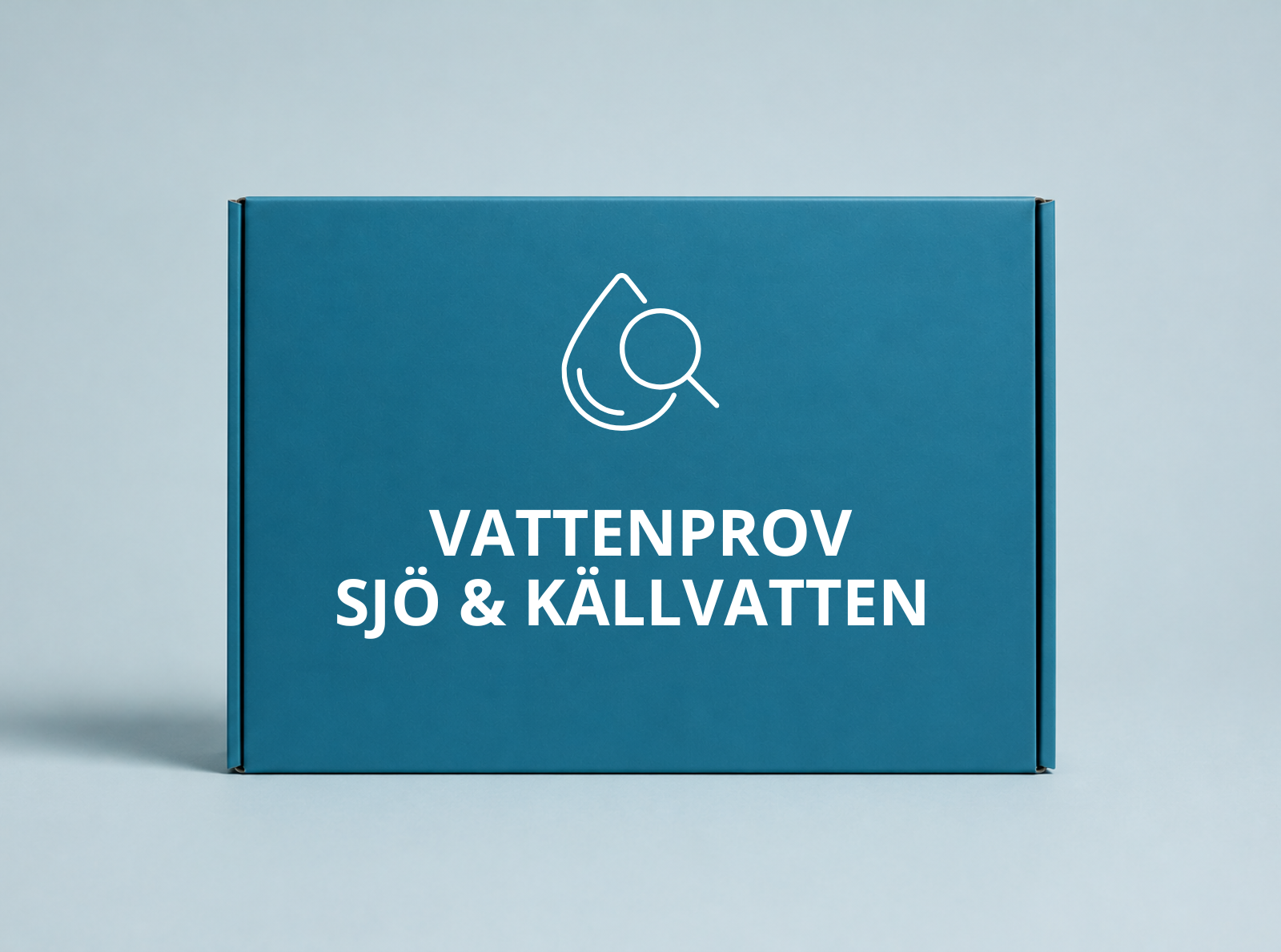 Vattenprov sjö och källvatten